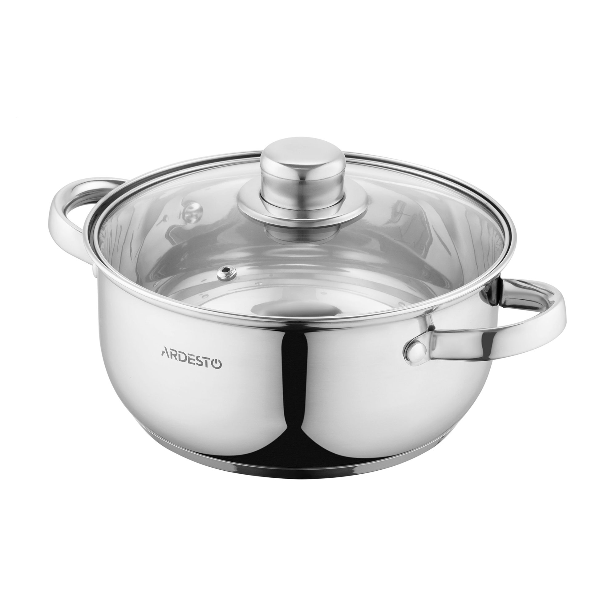 Каструля Ardesto Gemini Gourmet з кришкою, діаметр 20 см, 2.7 л (AR1926BC)
